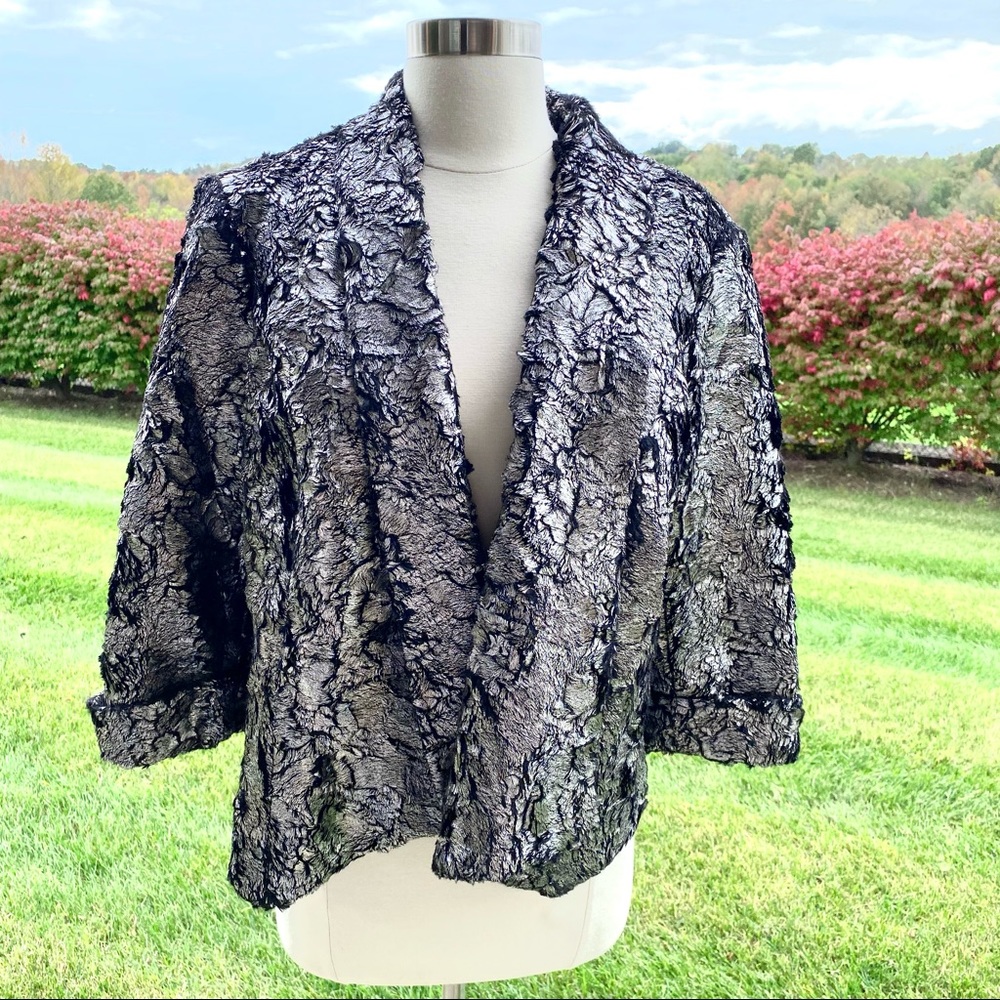 Alberto Makali Metallic Jacket